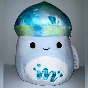 8"   M  Initial Mully the Mushroom 2023 Valentine's Squishmallow